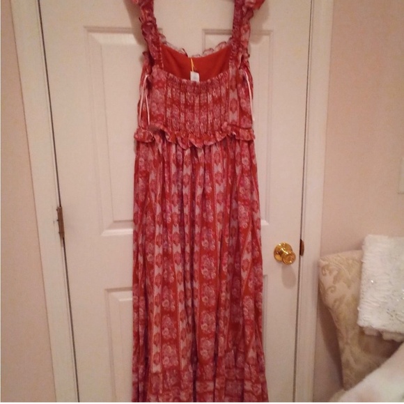 📿NWT - HOUSE OF HARLOW 1960 BOHO HIPPIE LINEN DRESS📿 - Picture 4 of 13